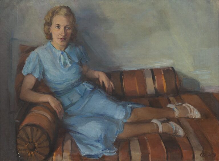 Liis Raua portree, Gustav Raud