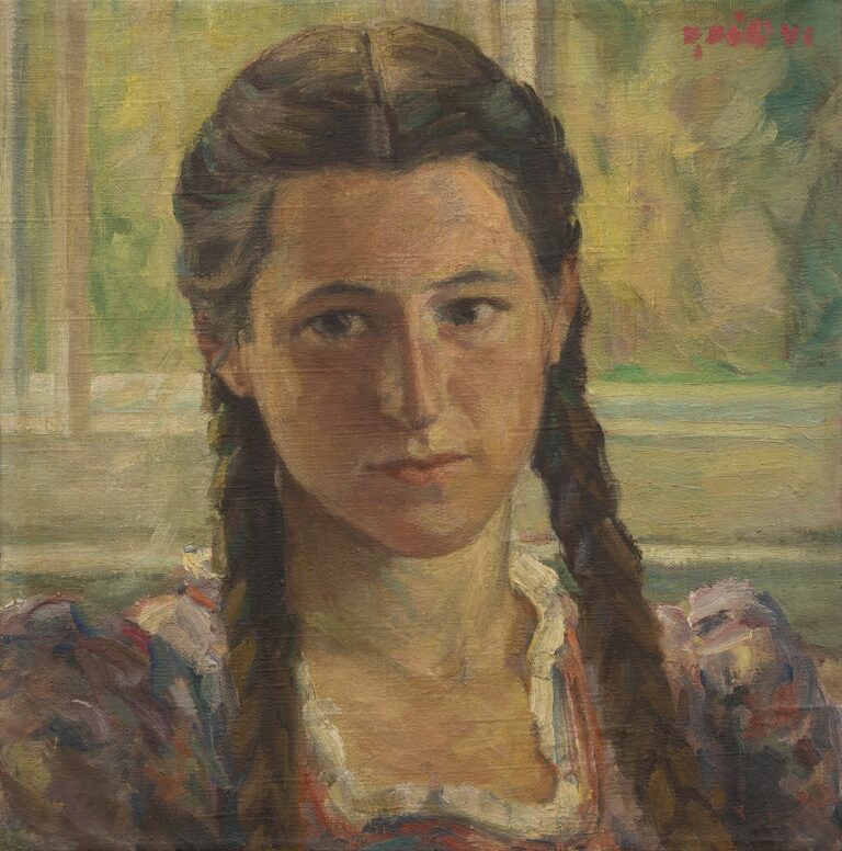 Tütarlapse portree, Valdemar Väli