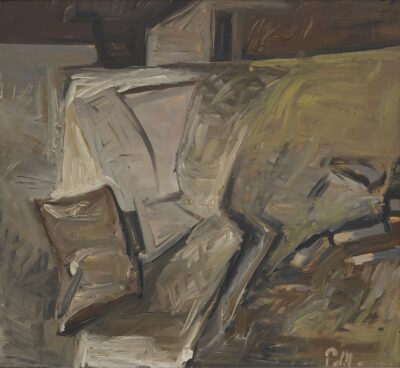 Peeter Mudist. Avanemine.1960. aastate II pool. Õli, vineer. 34,7 x 38,4 cm. Alghind: 10000 €