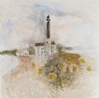 Peeter Mudist. Taevane teeviit. 1999. Akvarell, paber. 153 x 142,5 cm. Alghind: 15000 € Haamrihind: 53000 €