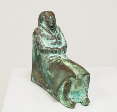 Peeter Mudist. Kirjutuslaua valvur. 1979/2005. Pronks. 9 x 21,2 x 18,6 cm. Alghind: 8000 €