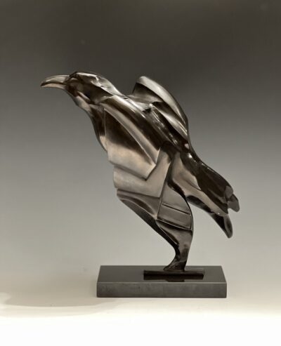 Aleksander Litvinov. Seagle. Skulptuur. 2015 a. Pronks.  44 x 40 x 12 cm.