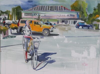 Alvar Reisner. Hiiumaa, 2024. Akrüül, Õli. Lõuend. 60 x 80 cm.