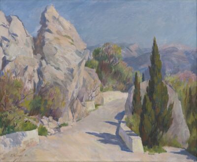 Ilmar Kimm. Krimmi maastik. 1981. Õli, lõuend. 60 x 73 cm. Alghind: 1800 €