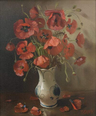 Rein Tammik. Moonid. Õli, lõuend. 55,5 x 46,5 cm. Alghind: 2500 €