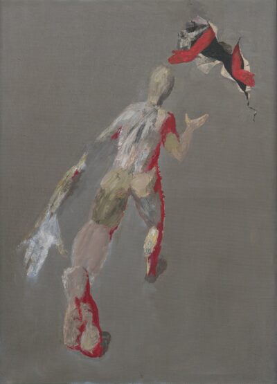 Enn Põldroos. Jõuab pärale. 2015. Õli, lõuend. 125,2 x 90,2 cm. Alghind: 7000 €