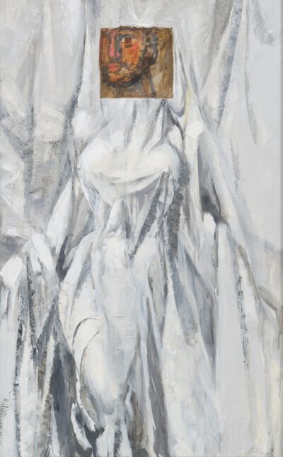 Enn Põldroos. Androgüün. 2012. Akrüül, õli, lõuend. 105,5 x 62,5 cm. Alghind: 5000 €