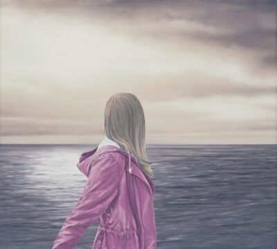 Ivar Kaasik. Vaikus mere ääres. 2017. Õli. Lõuend. 90 x 100 cm. Alghind: 4600 €