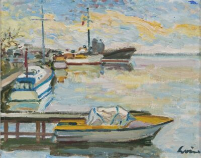 Valerian Loik. Pirita. 1978. Õli. Lõuend. 37 x 46,3 cm. Alghind: 1800 €