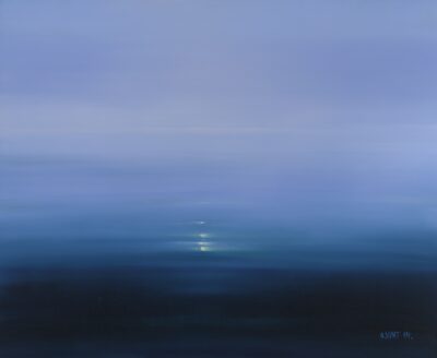 Aili Vint. Veel üks helgatus. 2014. Õli, lõuend. 115,2 x 140,1 cm. Alghind: 60000 €