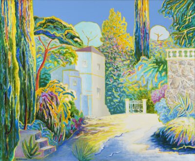 Philiph Arvo Luik. Unelmate aed. 2021. Akrüül, lõuend. 150,5 x 180,5 cm. Alghind: 9000 €