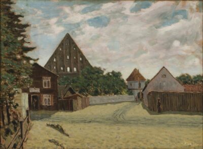 Osvald Eslon. Pirita. 1930. aastate algupool. Õli, vineer. 92 x 122 cm. Alghind: 4600 €