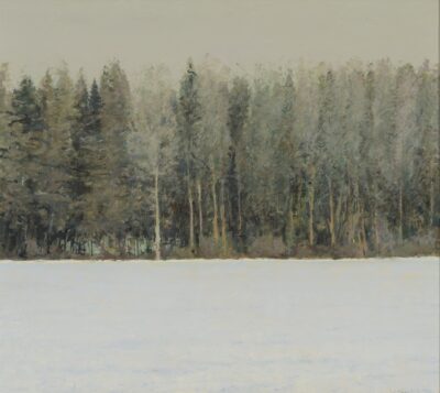 Imat Suumann. Eesti talv. 2001. Õli, lõuend. 90 x 99,5 cm. Alghind: 3500 €