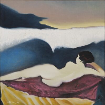 Heitti Polli. Akt. 1999. Õli, lõuend. 105 x 105 cm. Alghind: 9000 €