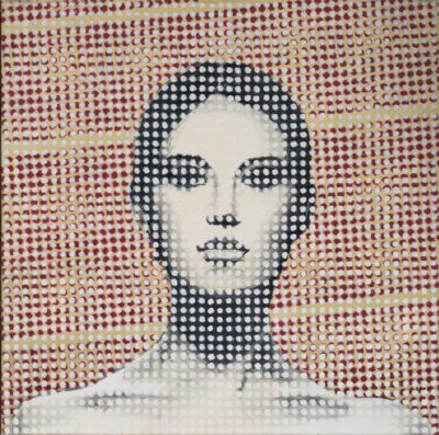 Andro Kööp. Suhted 8. (Relations 8). 2007. Õli, linane lõuend. 90 x 90 cm. Alghind: 3200 €