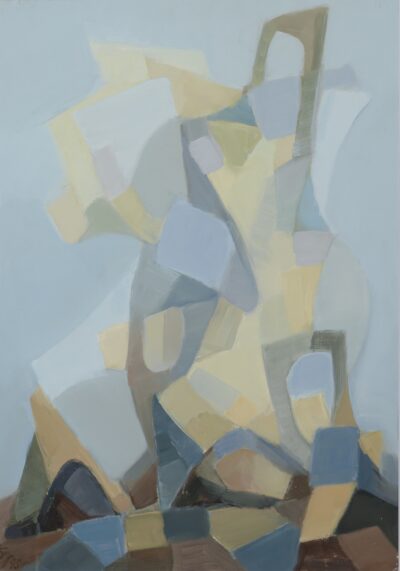 Silvia Jõgever. Õhuline. 1995. Õli, paber. Lm 60,7 x 43 cm. ; Vm 59,5 x 41,7 cm. Alghind: 1300 €