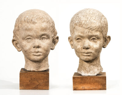 Maire-Helve Männik. Poisi pea. Skulptuur Suurus koos alusega: 34 x 20 x 18 cm. Poisi pea. Skulptuur. Suurus koos alusega: 34 x 20 x 18 cm. Alghind: 1200 €