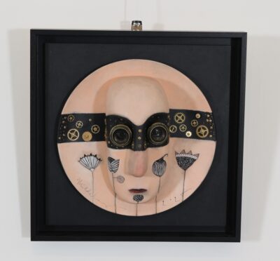 Jüri Mildeberg. Botaanik II. 2025. Autoritehnika. 40 x 40 x 14 cm.