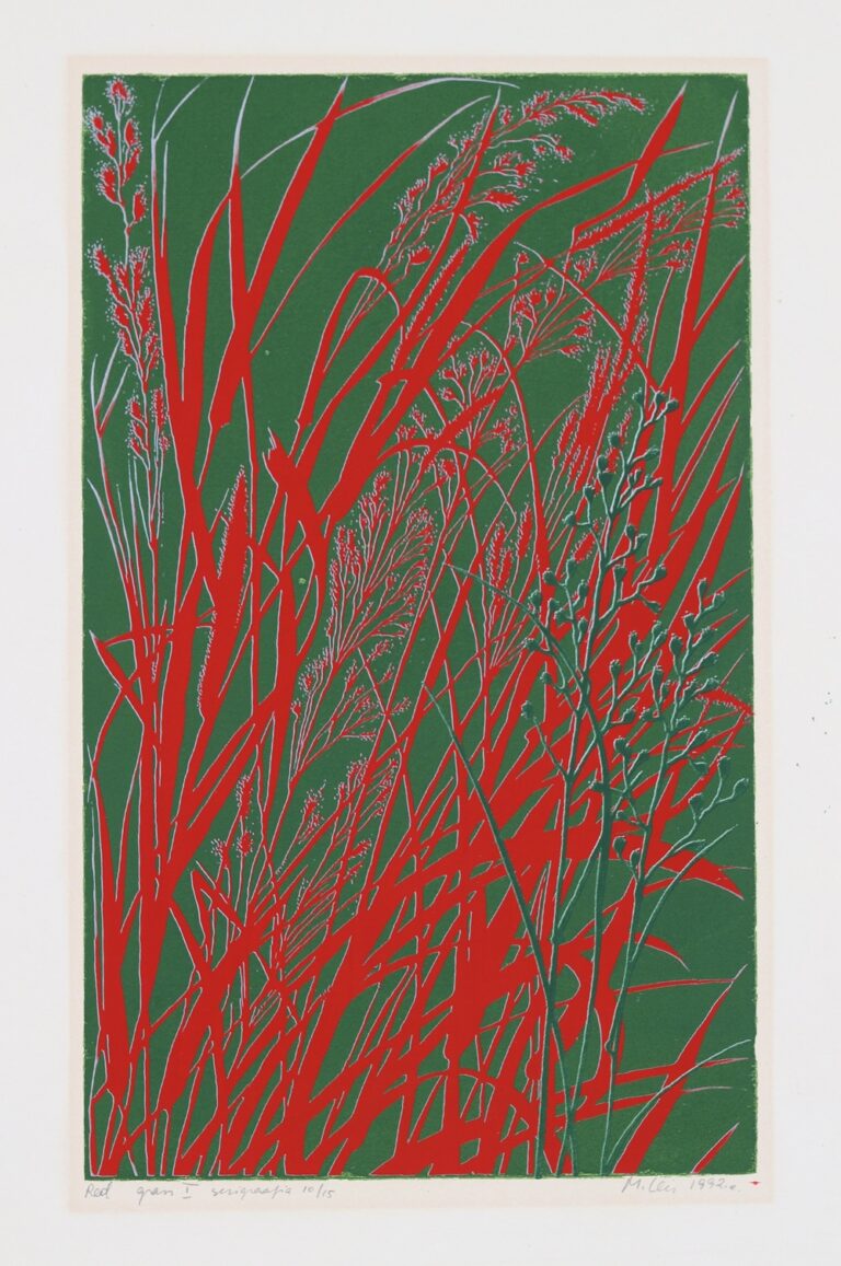 Red grass I, Malle Leis