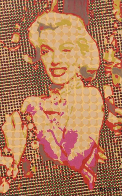 Andro Kööp. Marilyn. 2009. Õli, HDF-plaadil. 130 x 91 cm. Alghind: 3000 €
