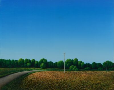 Toomas Vint. Vaikus. 1990. Õli, lõuend. 92 x 113 cm. Alghind: 17000  €