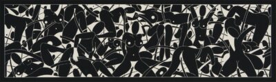 Leonhard Lapin. Emased II. 1995. Serigraafia, paber. Lm 32 x 92 cm. ; Km 22 x 79,6 cm. Alghind: 2100 €